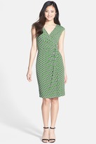Thumbnail for your product : Maggy London 'MJ' Print Draped Jersey Dress