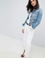 Thumbnail for your product : G Star G-Star 3301 Mid Rise Crop Boyfriend Jean