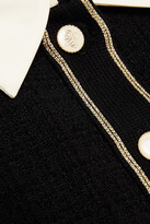 Thumbnail for your product : Sandro Lorine Metallic-trimmed Tweed Mini Dress