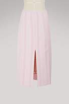 Knit pencil skirt 