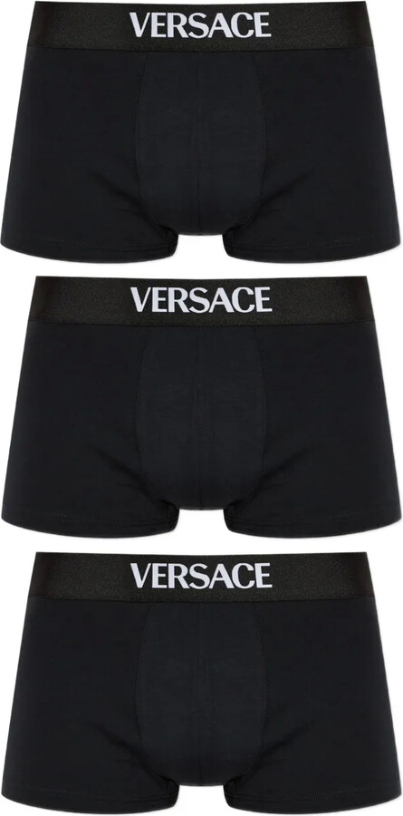 Versace Logo-Band Boxer (Set Of Three)