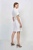 Thumbnail for your product : Karen Millen Linen Viscose Utility Dress
