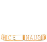 Thumbnail for your product : Rebecca Minkoff Naughty or Nice Hinge Bangle