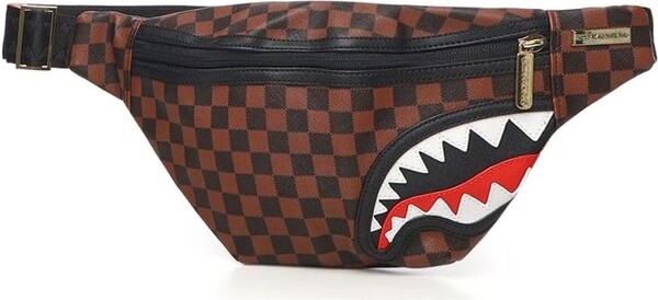 Sprayground Sawtooth Sharks In Paris Savvy Crossbody Bag