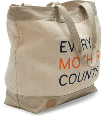 Toms Light Grey Every Mother Counts Tote Bag