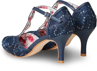 joe browns navy shoes