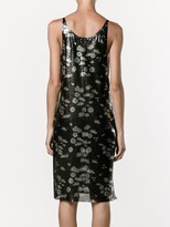 Thumbnail for your product : Paco Rabanne Flroal Print Metal Dress