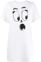 Thumbnail for your product : Moschino Pumpkin Face print jersey dress