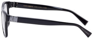Dolce & Gabbana Black Rectangular Glasses