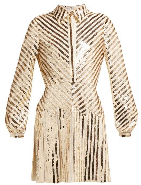 valentino chevron dress