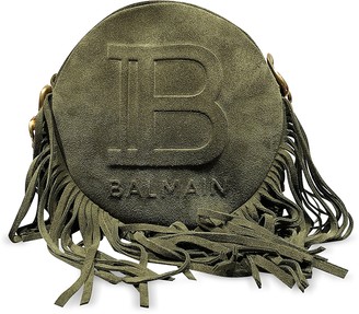 balmain fringe bag