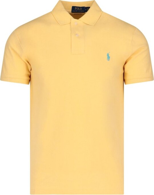 yellow ralph lauren polo