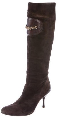 gucci slouch boots