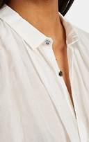 Thumbnail for your product : Pas De Calais Women's Cotton-Silk Voile Button-Front Blouse - White