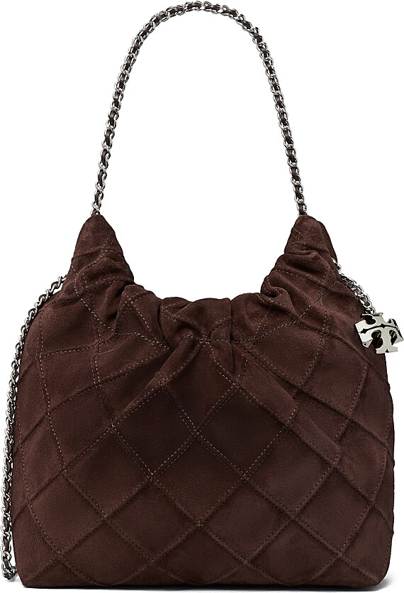 Tory Burch Mini Fleming Hobo Bag