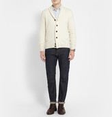 Thumbnail for your product : John Smedley Sherwood Merino Wool and Cashmere-Blend Cardigan