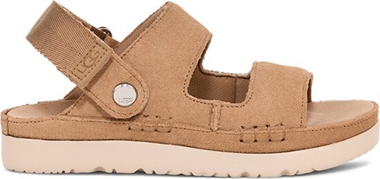 Girls' UGG Goldenstar Glide Sandals Little 3 Sand