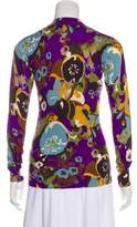 Thumbnail for your product : Tory Burch Printed Knit Cardigan