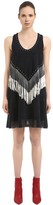 Thumbnail for your product : Drome Fringed & Studded Nappa Suede Dress