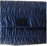 Thumbnail for your product : Prada Black Leather Clutch bag