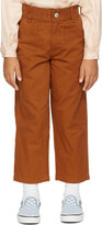 Thumbnail for your product : Molo Kids Brown Aron Trousers