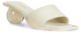Thumbnail for your product : Cult Gaia Tao Faux Pearl Bauble-Heel Leather Mules