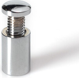 Outwater Sign Standoff Easy Fasten with Rounded Cap Pack of 20