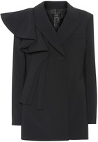 Thumbnail for your product : Ellery Schoolyard ruffle-trimmed blazer