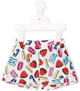 Thumbnail for your product : Moschino Kids letter motif shorts