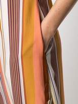 Thumbnail for your product : Aspesi Round-Neck Striped Dress