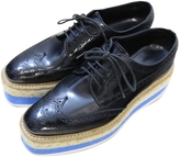 Thumbnail for your product : Prada Wing-Tip Platform Espadrille Oxfords Flat Size 36.5 R 38