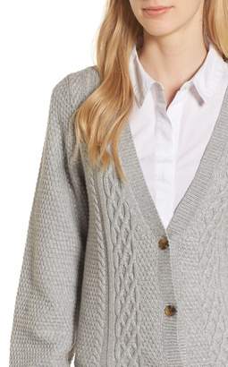 Hinge Cable Knit Cardigan