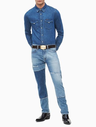 calvin klein jeans athletic tapered fit