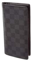 Thumbnail for your product : Louis Vuitton Damier Graphite Brazza Wallet