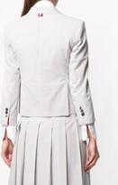 Thumbnail for your product : Thom Browne Vertical-Stripe Single-Breasted Blazer