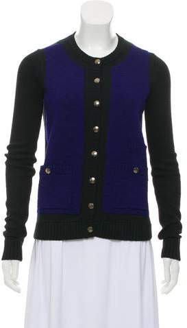 Marc by Marc Jacobs Color-Block Knitted Cardigan Marc by Marc Jacobs Color-Block Knitted Cardigan