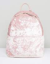 Thumbnail for your product : Glamorous Crushed Velvet Backpack