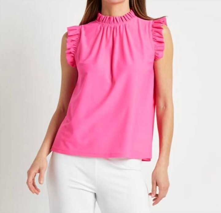 JUDE CONNALLY Mylie Top In Spring Pink