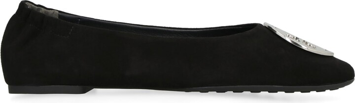 Tory Burch Claire Suede Ballet Flats