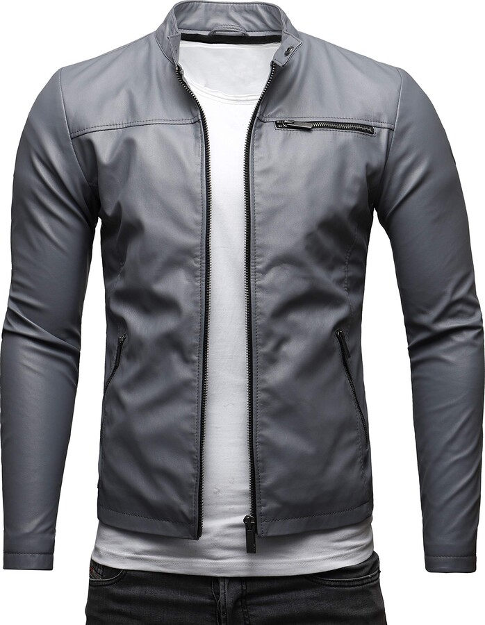 Crone Vego Men’s Eco Leather Jacket - ShopStyle