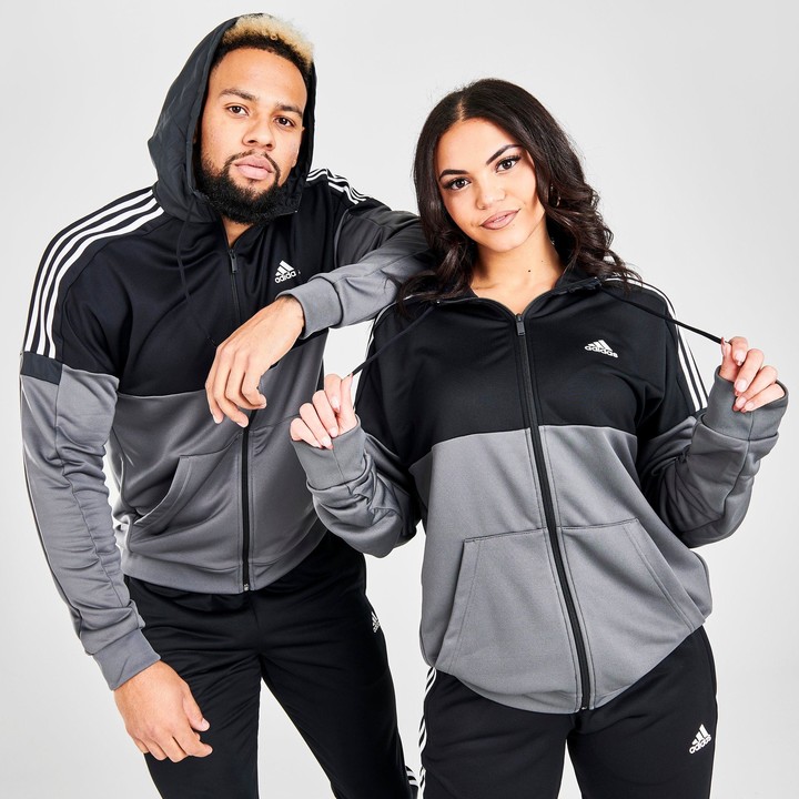 adidas zipper hoodie mens