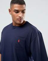 Thumbnail for your product : Polo Ralph Lauren Big & Tall Player Logo Crew Neck T-Shirt In Navy