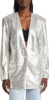 Thumbnail for your product : Open Edit Sequin Blazer