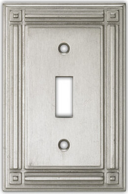 ClaireDeco Evanston 1-Gang Toggle Light Switch Wall Plate