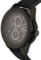 Thumbnail for your product : Karl Lagerfeld Paris Leather Strap Watch KL1406