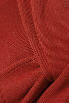 Thumbnail for your product : Monse Asymmetric tie-front merino wool sweater