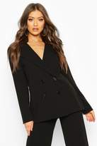 Thumbnail for your product : boohoo Button Detail Oversized Duster