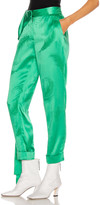 Thumbnail for your product : Hellessy O'Keefe Trouser in Kelly Green | FWRD