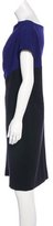 Thumbnail for your product : Escada Colorblock Knee-Length Dress