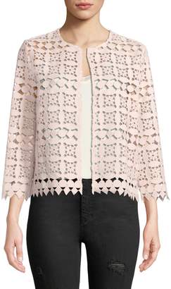 Neiman Marcus Crochet Lace Jacket